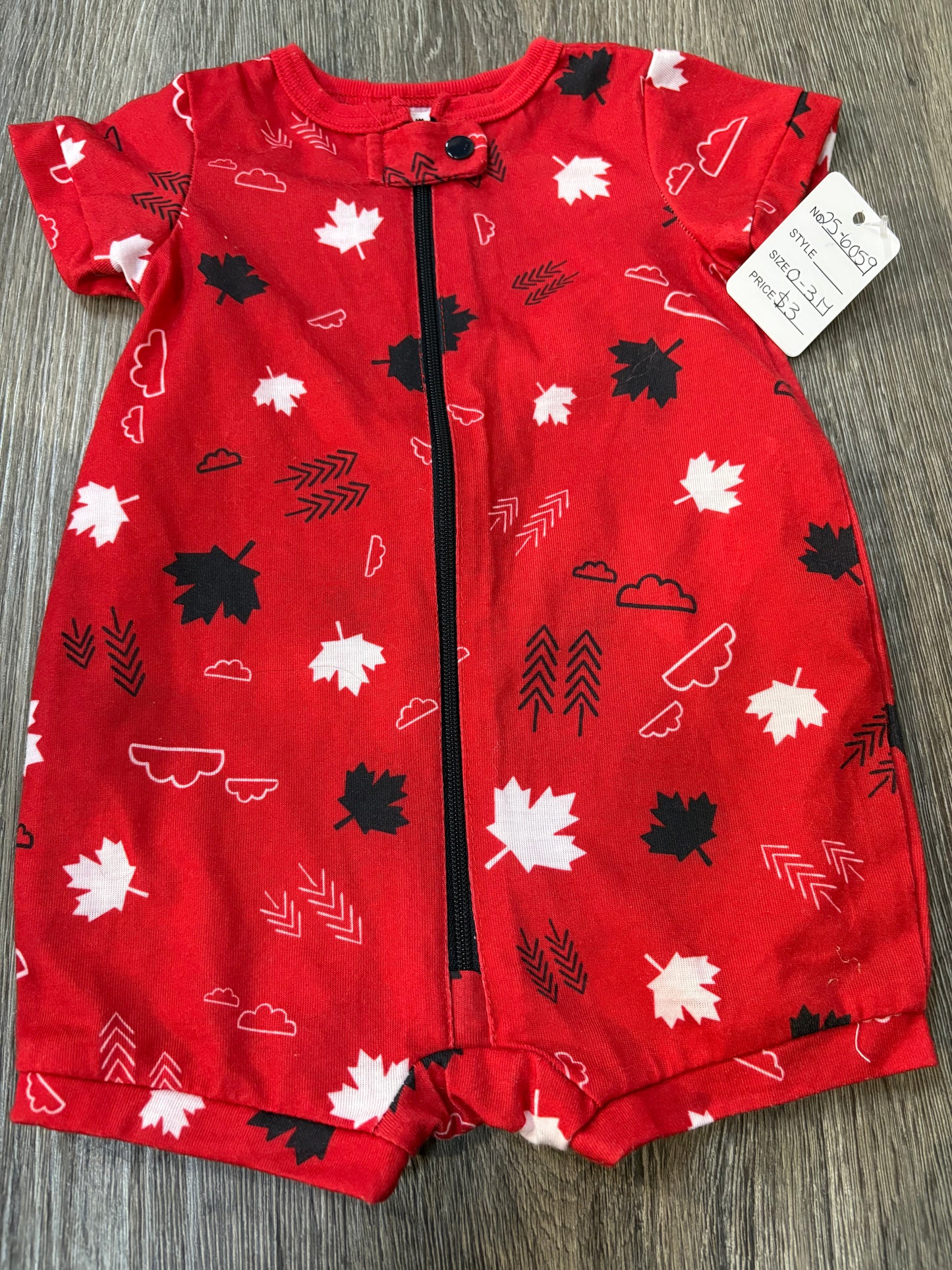 0-3 M “Joe Fresh” Romper *LIKE NEW*