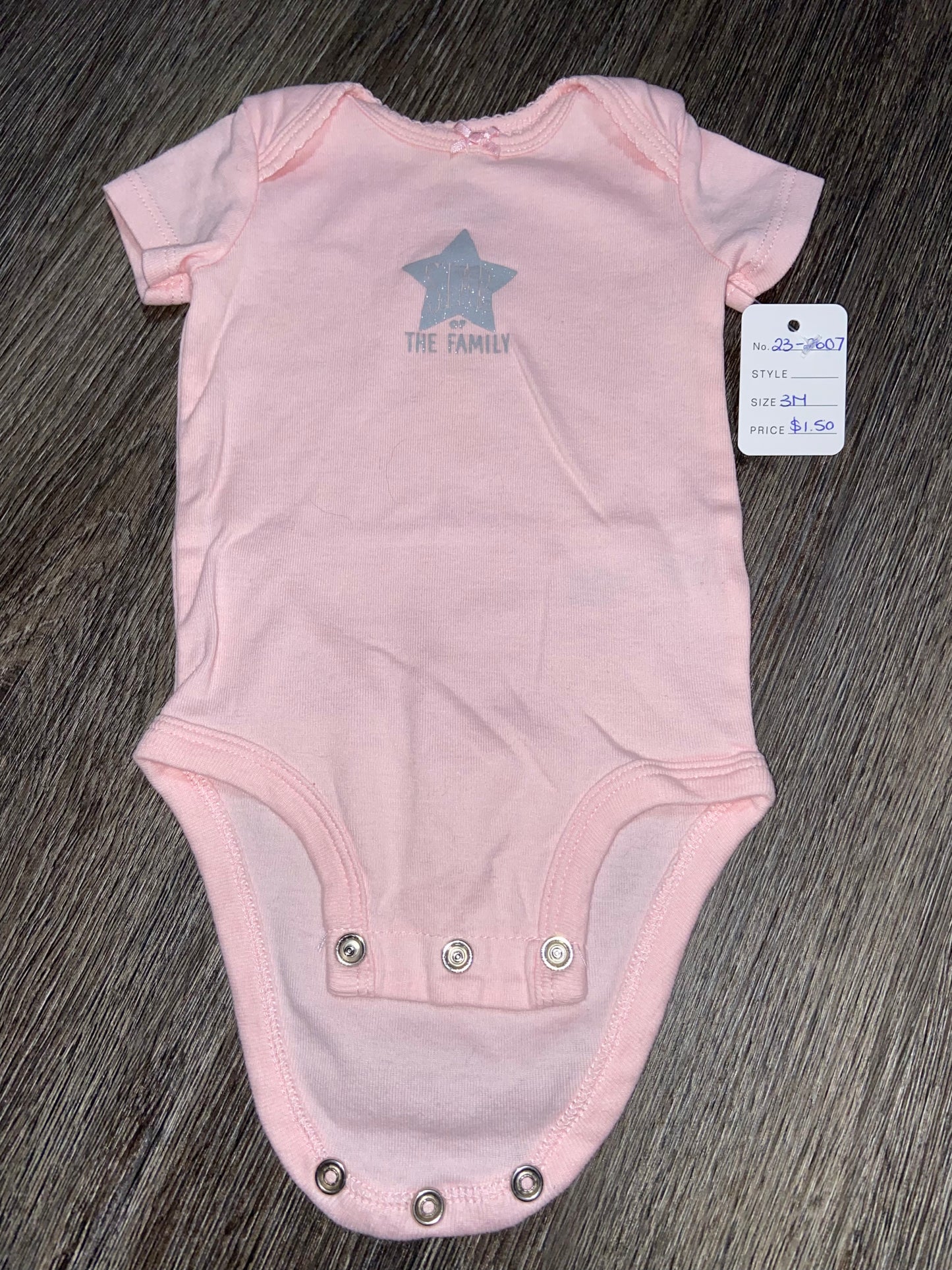 3 M “Carter’s” Onesie