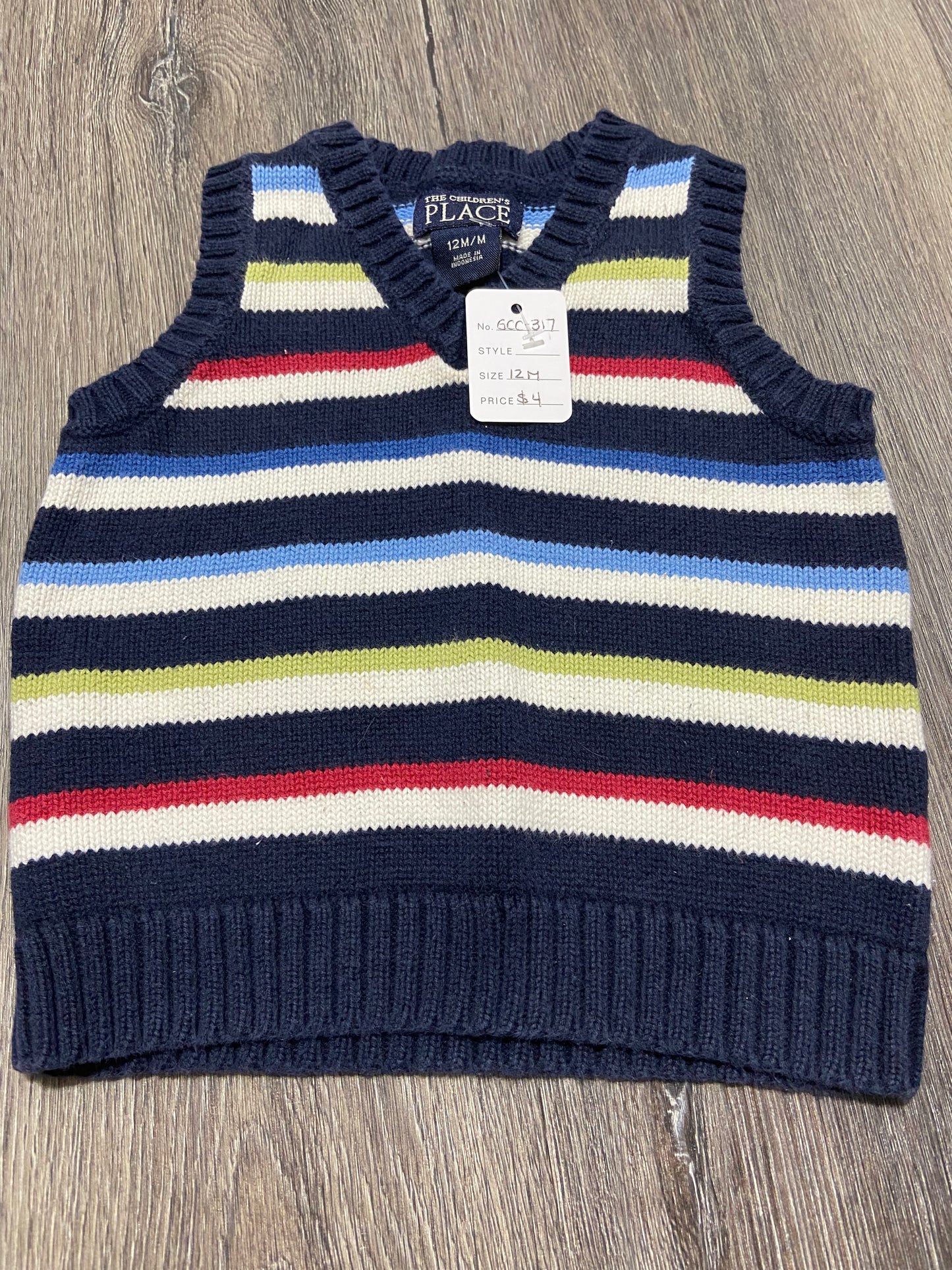 12 M “Children’s Place” Knitted Vest