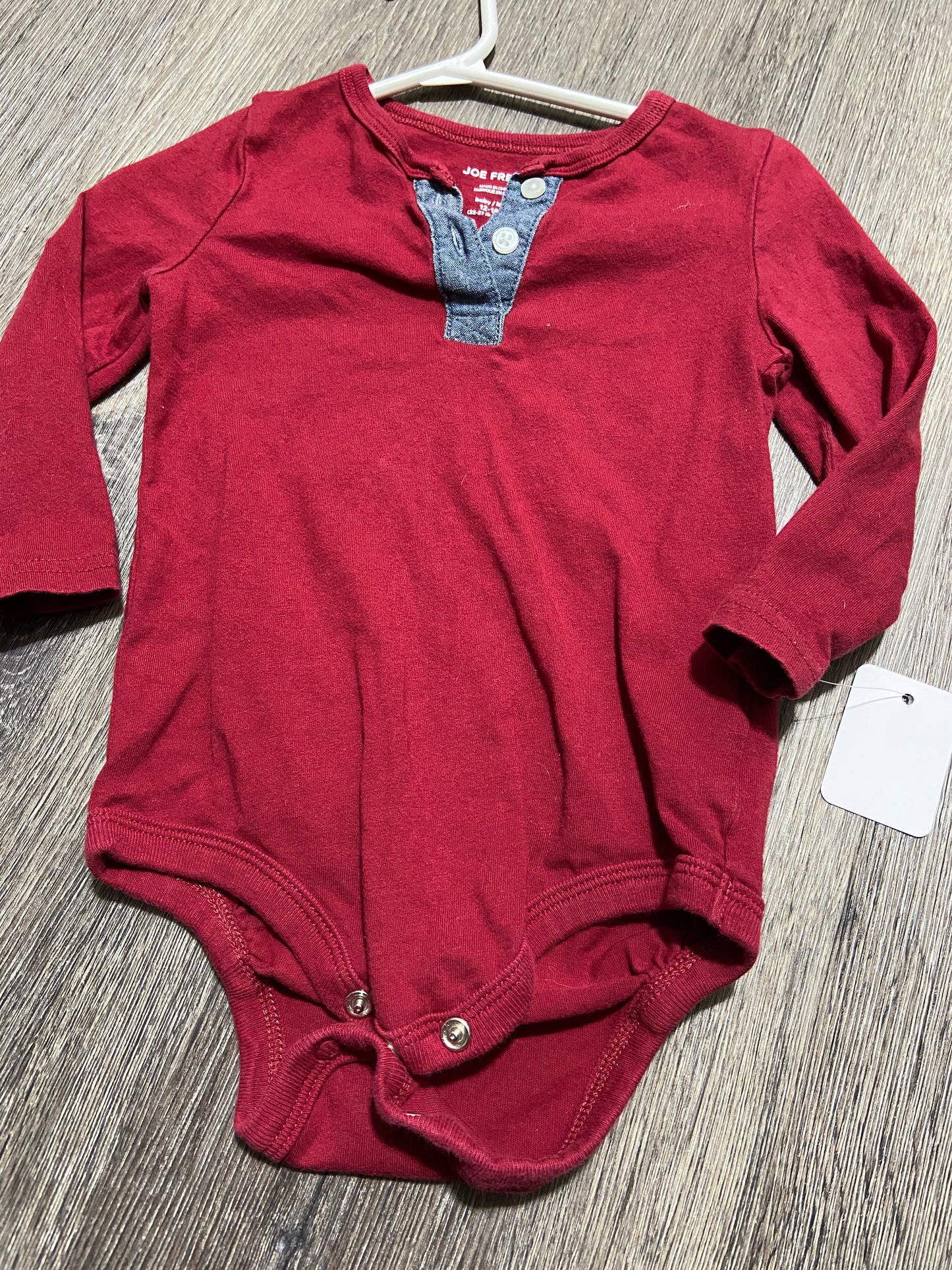 12-18 M "Joe Fresh" Onesie