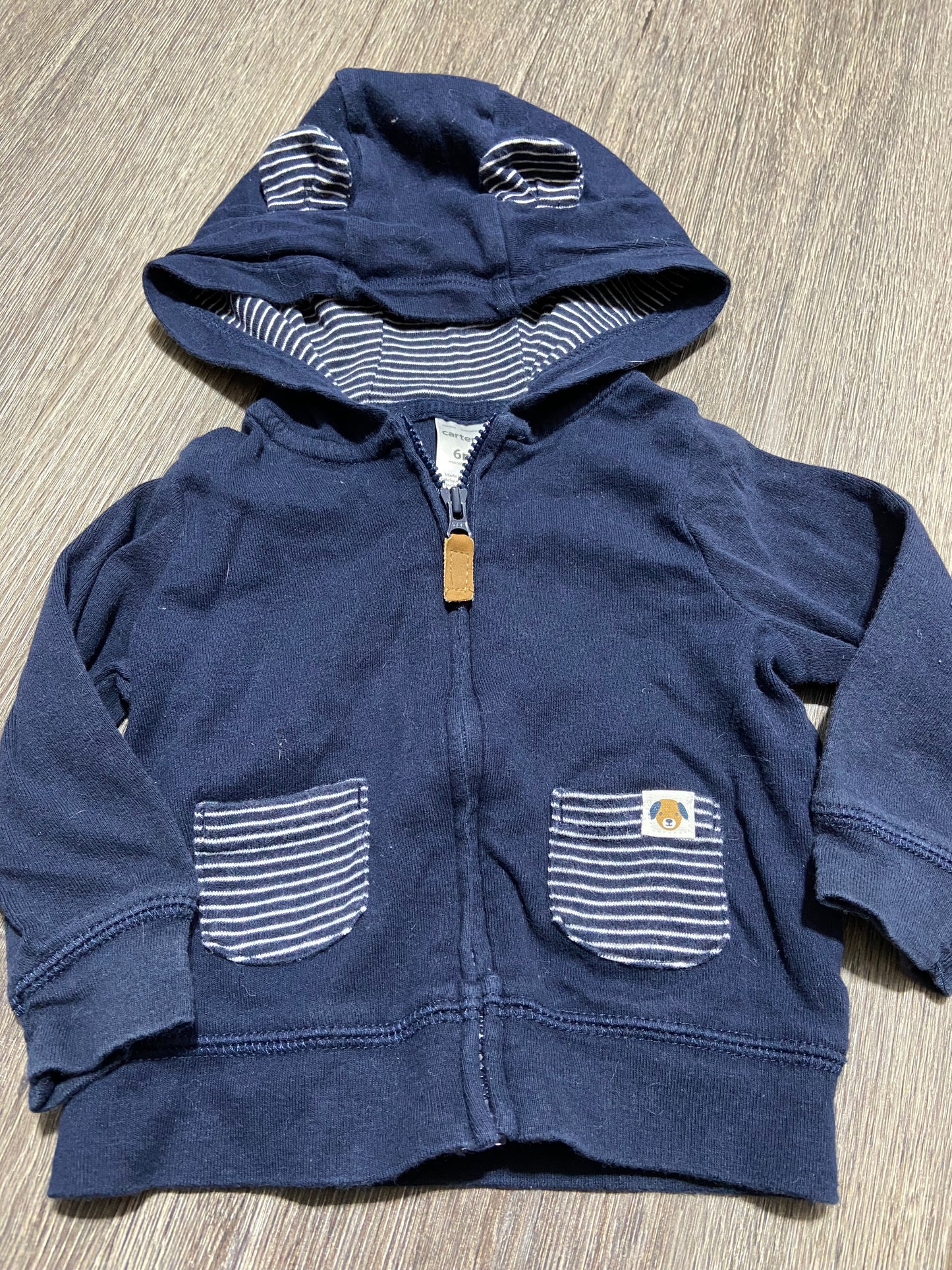 6 M “Carter’s” Hoodie