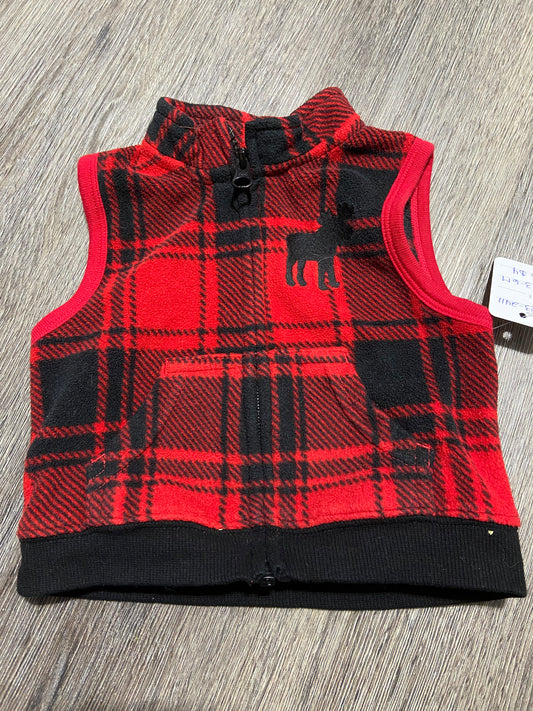 3-6 M “George” Fleece Vest *LIKE NEW*