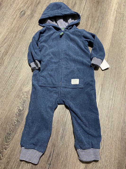 12 M “Carter’s” Fleece Romper *LIKE NEW*