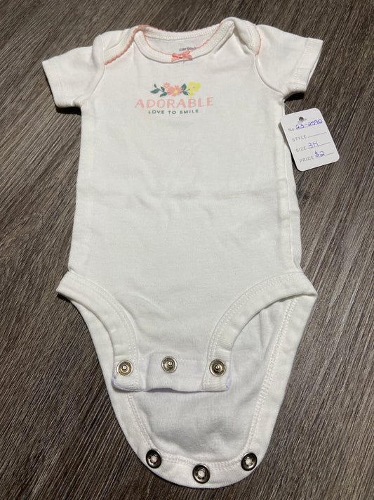 3 M “Carter’s” Onesie