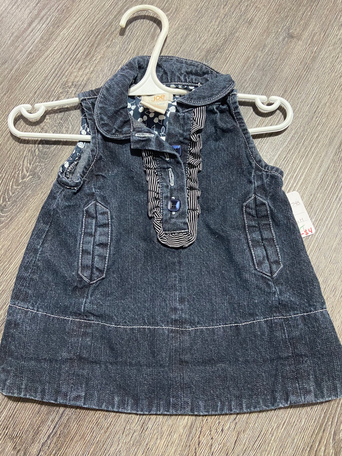 3-6 M "Joe Fresh" Jean Dress