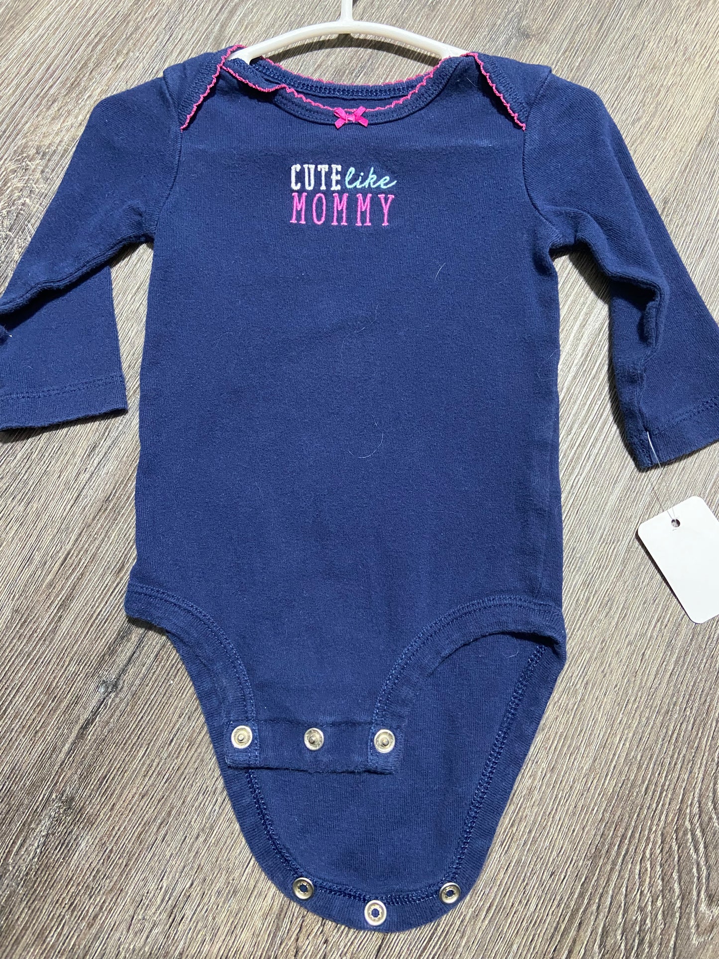 6 M "Carter's" Onesie