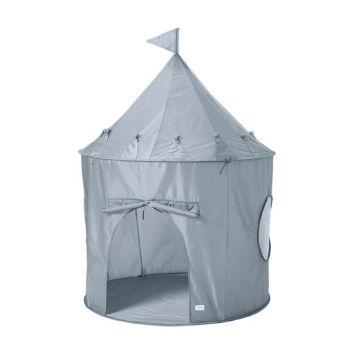 Recycled Fabric Play Tent Castle- Blue