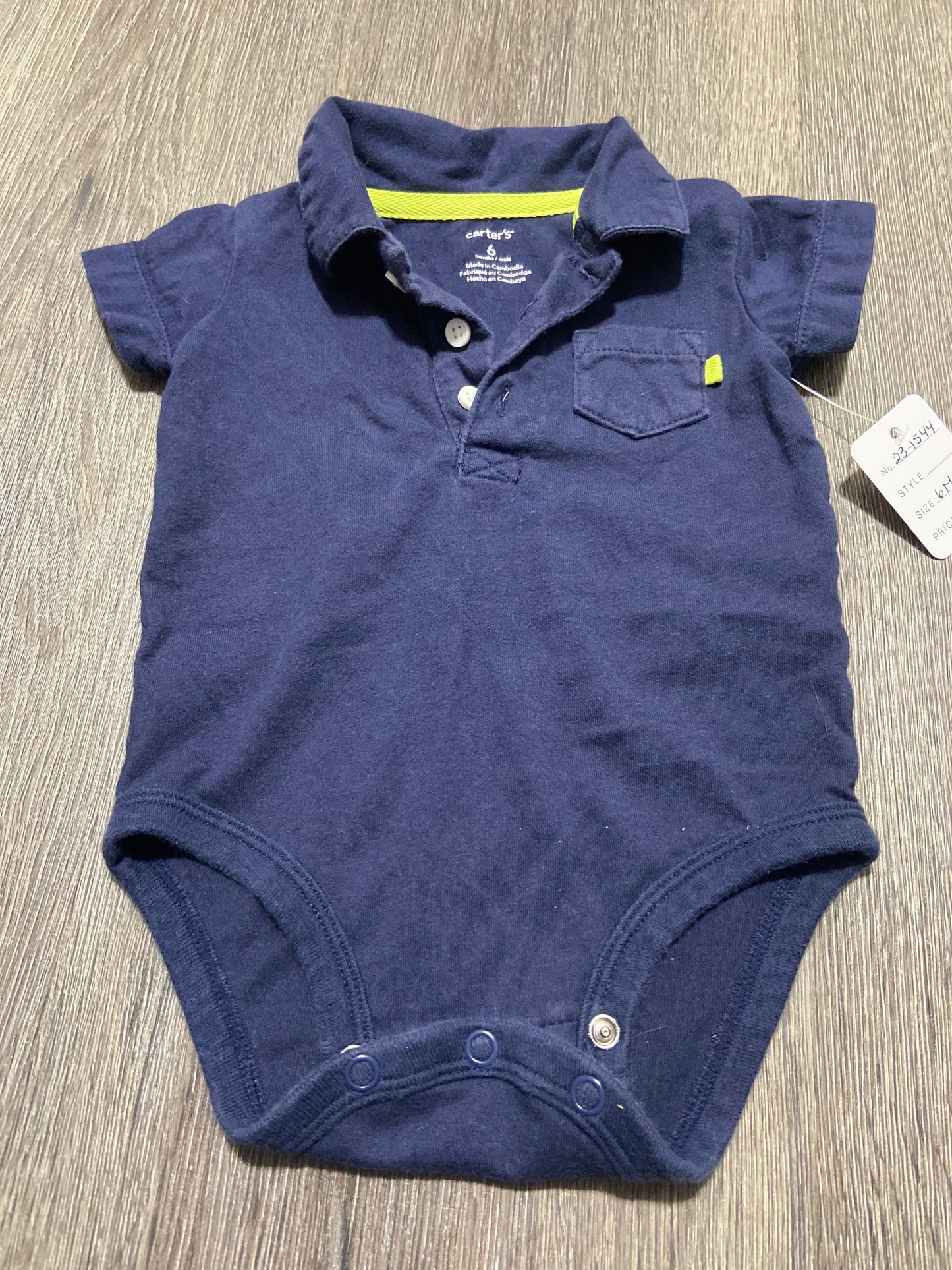 6 M “Carter’s” Onesie