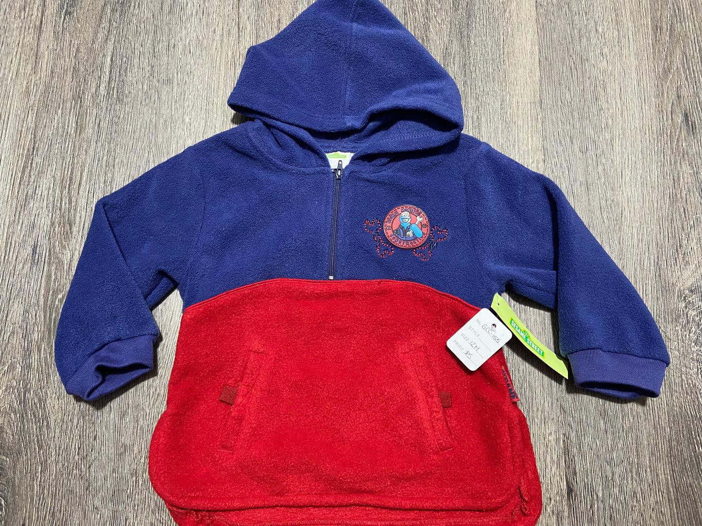 12 M “Sesame Street” Fleece Hoodie *NWT*