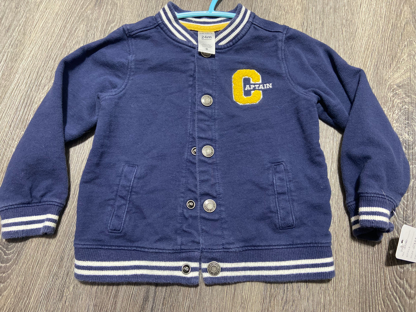 24 M "Carter’s" Sweatshirt/Jacket