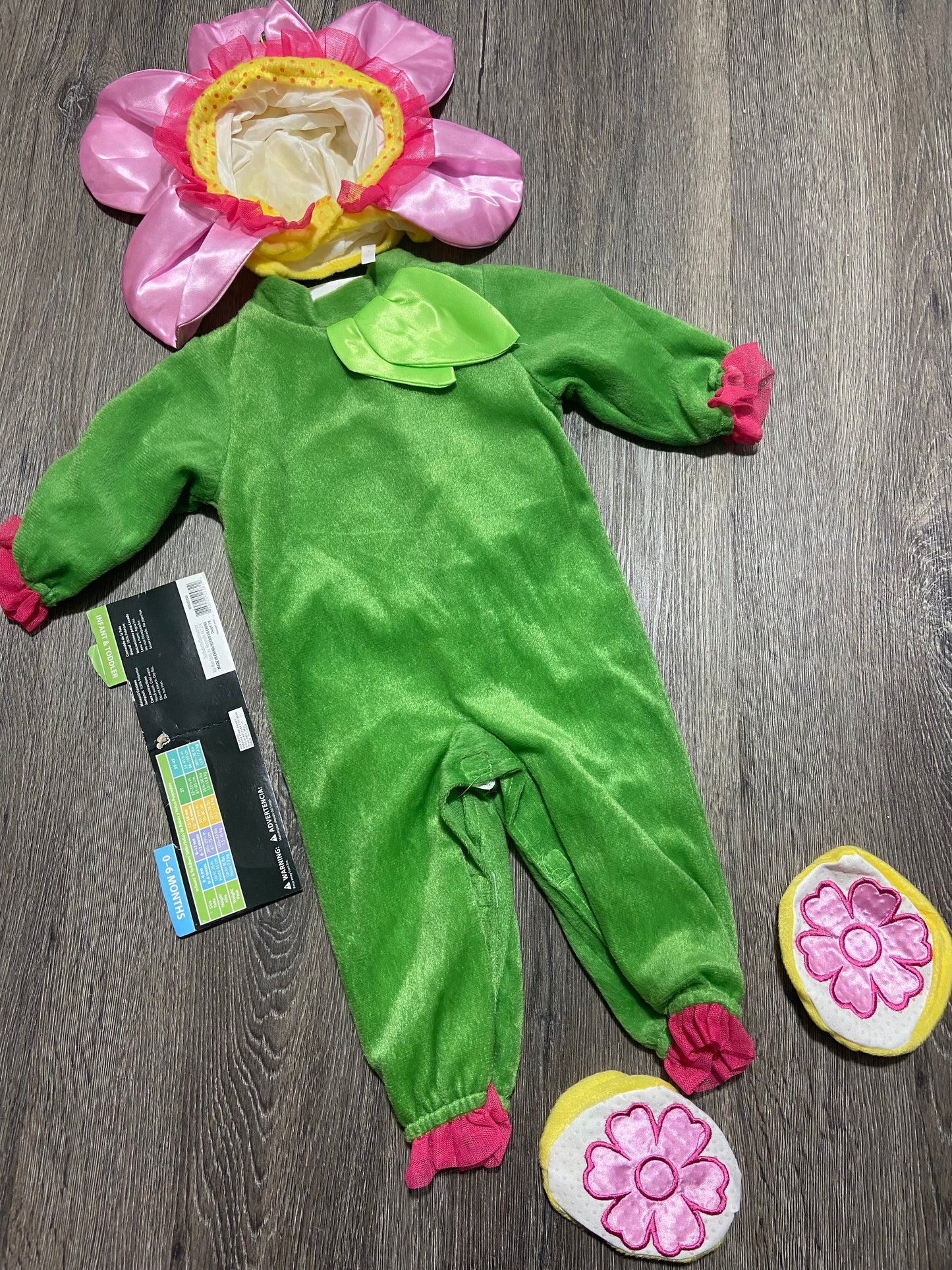 0-6 M Flower Costume