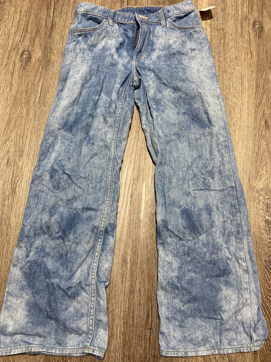 11-12 Yr “H&M” Wide Leg Low Rise Jeans