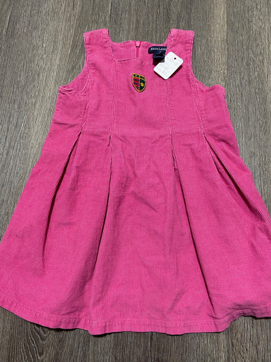 4T “Ralph Lauren” Corduroy Dress