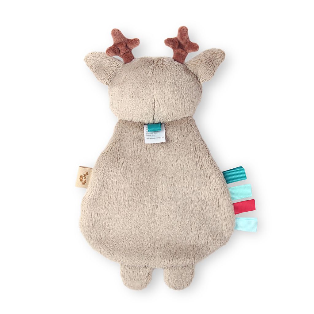 Holiday Reindeer Itzy Lovey Plush + Teether Toy