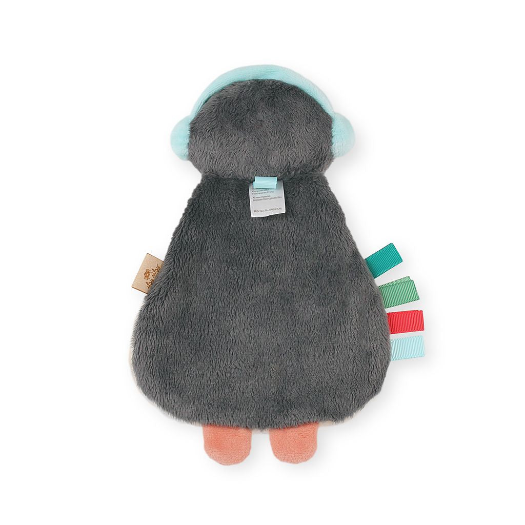 Holiday Penguin Itzy Lovey Plush + Teether Toy