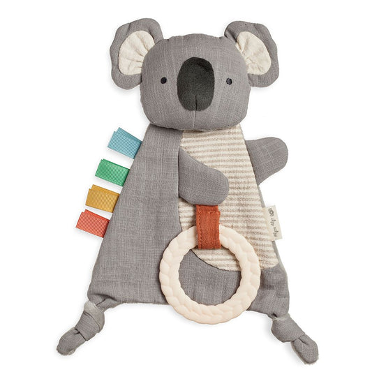 Bitzy Crinkle Sensory Toy with Teether- Koala