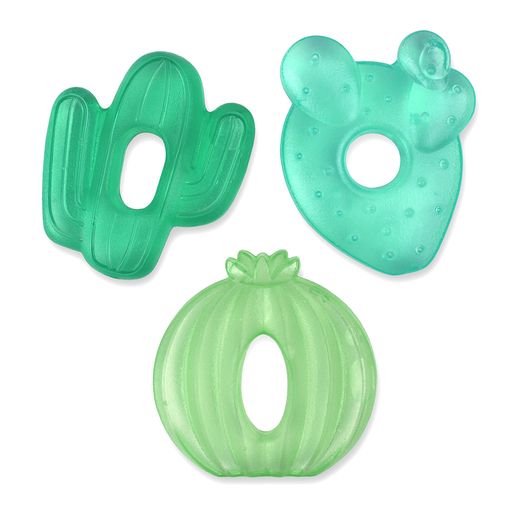 Cutie Coolers Water Filled Teethers (3 Pack) - CACTUS