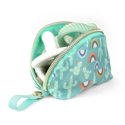 Everything Pouch for Pacifiers, Coins, & More- Cactus