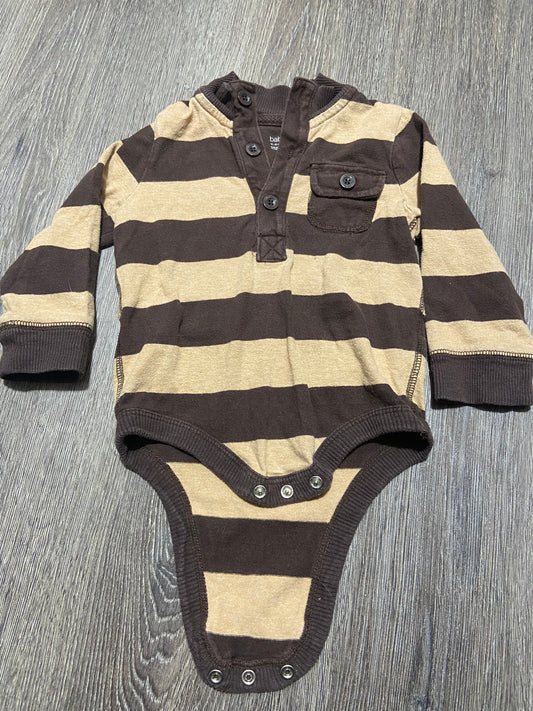 12-18 M "Baby Gap" Henley Onesie