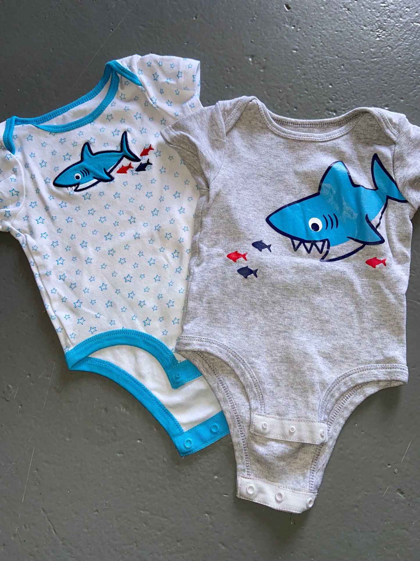 12 M "Rococo" Onesies 2-PC