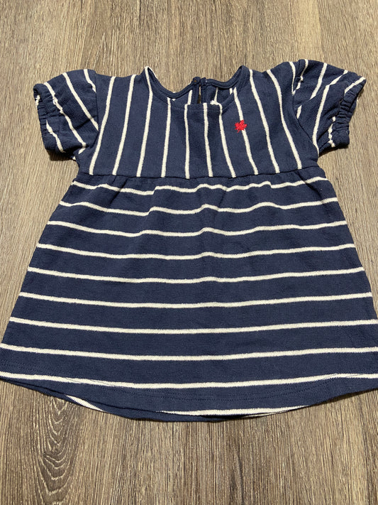 6-12 M "Canadiana" Knit Dress