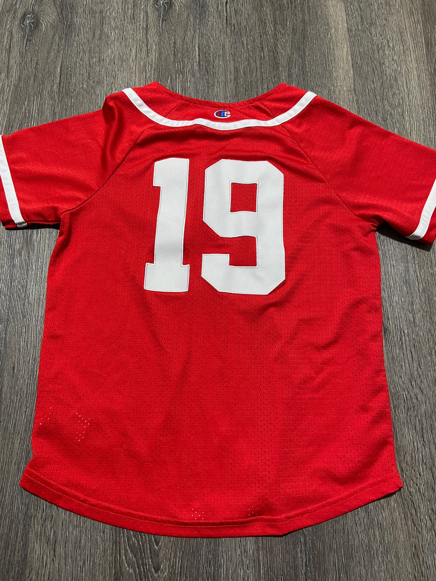 L "Champion" Baseball Jersey *LIKE NEW*