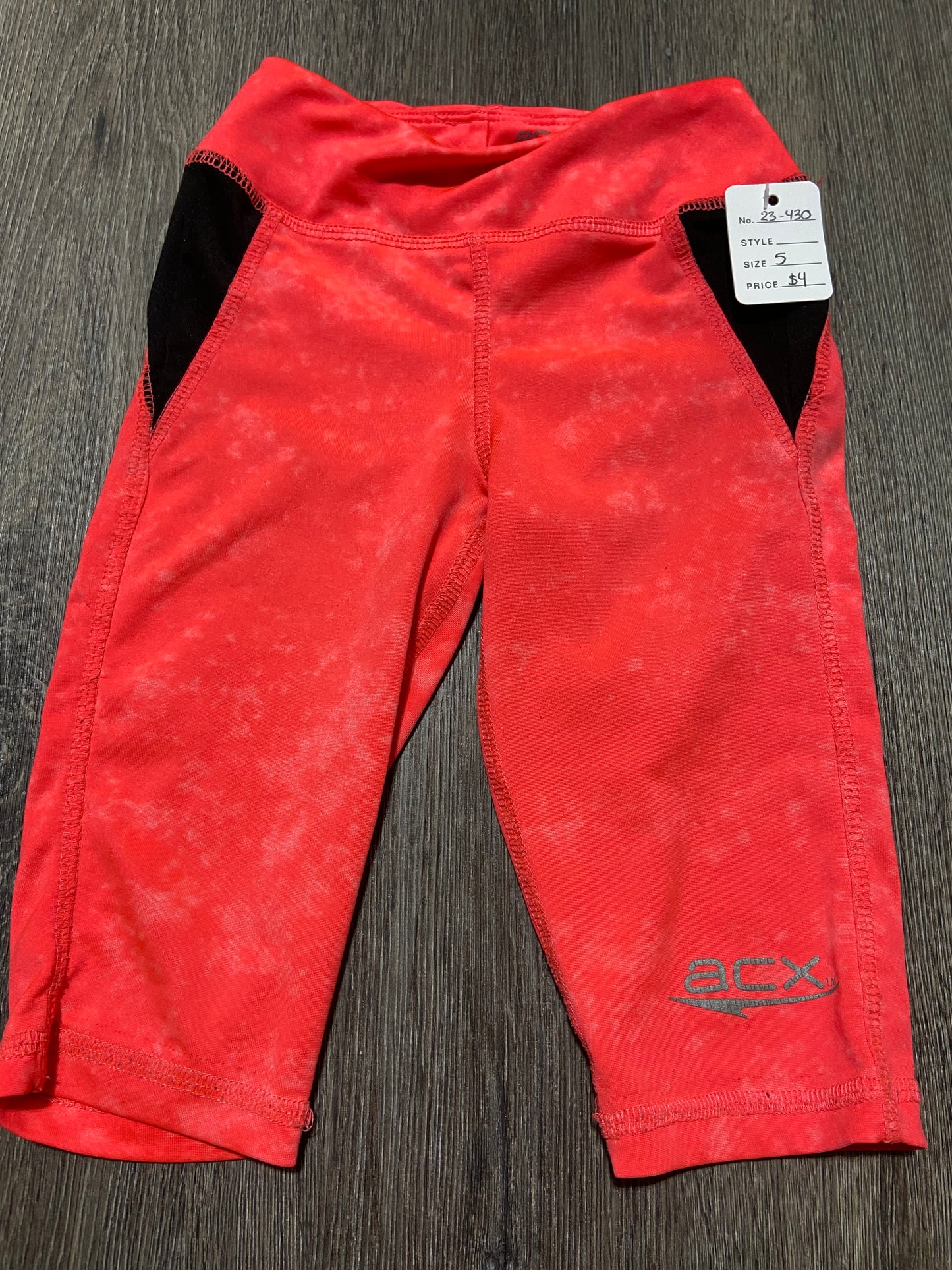 5 "ACX" Athletic Capri Pants