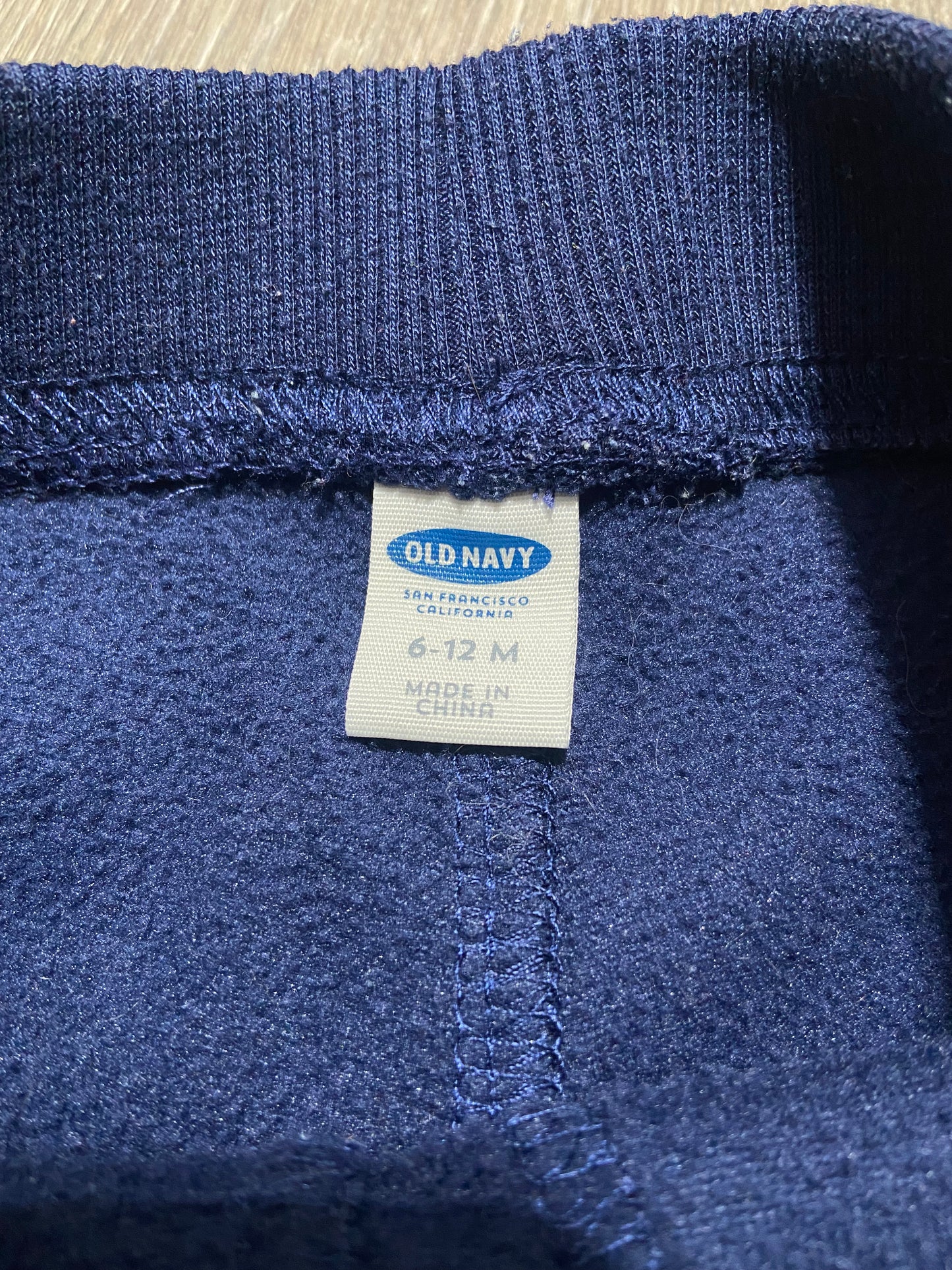 6-12 M "Old Navy" Fleece Pants