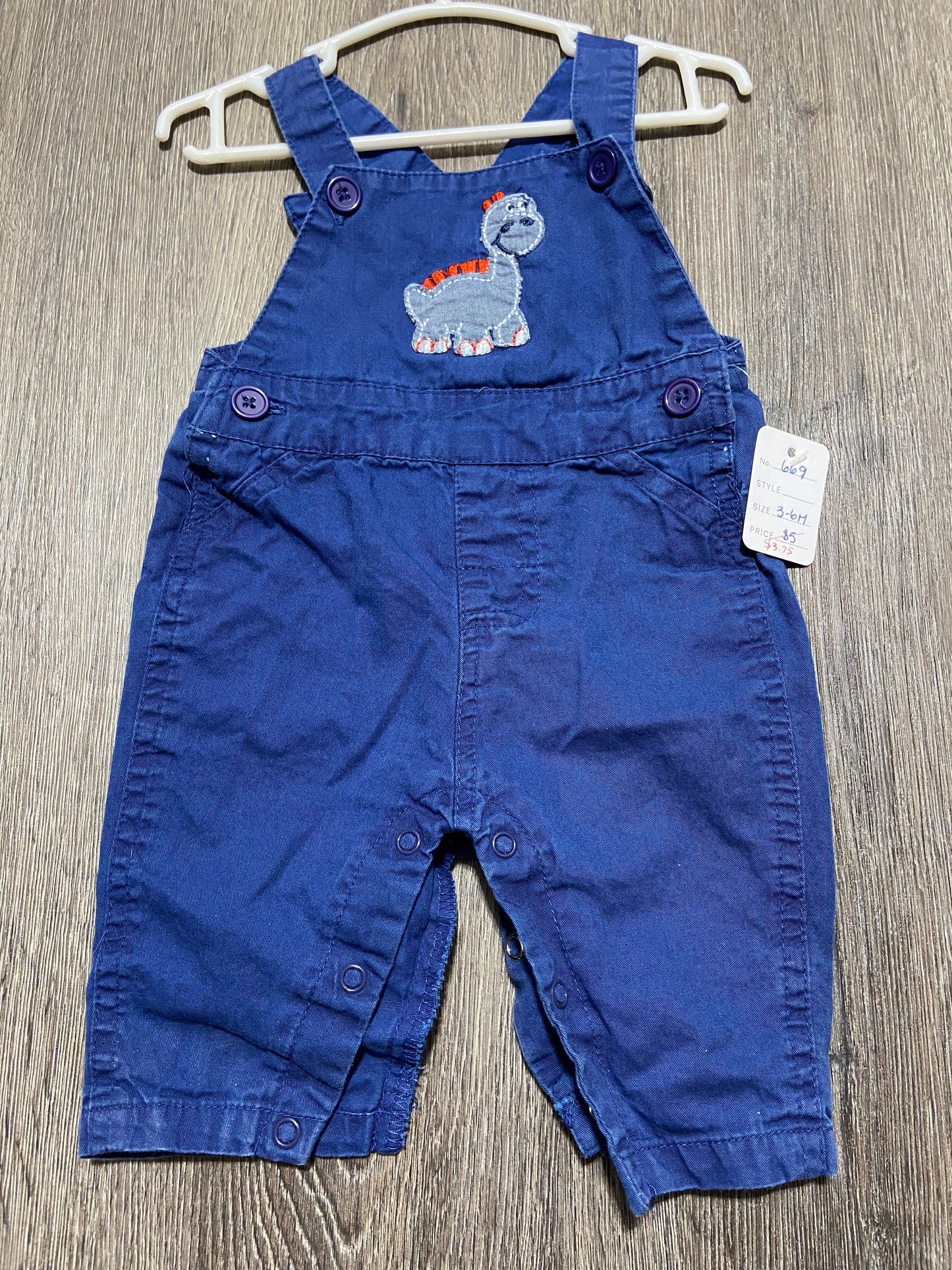 3-6 M "Nursery Rhyme" Overalls