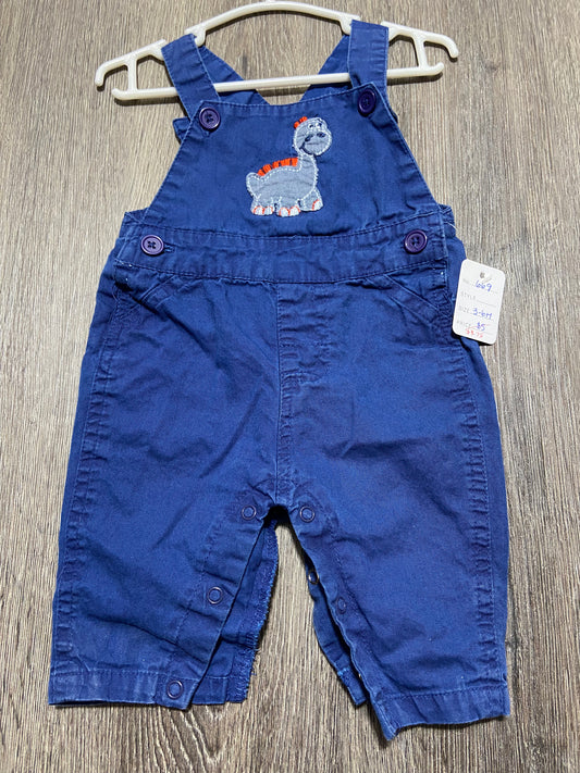 3-6 M "Nursery Rhyme" Overalls