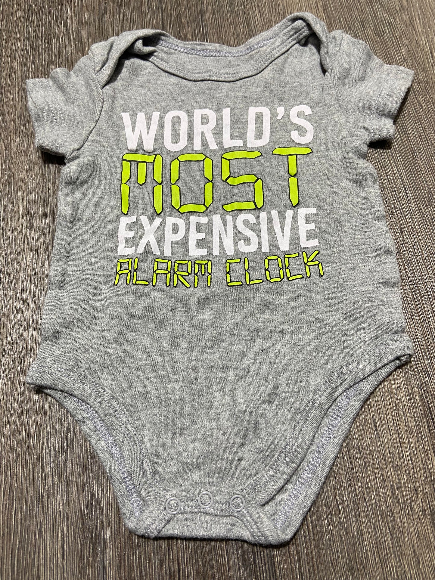 3-6 M "Monkey Bars" Onesie