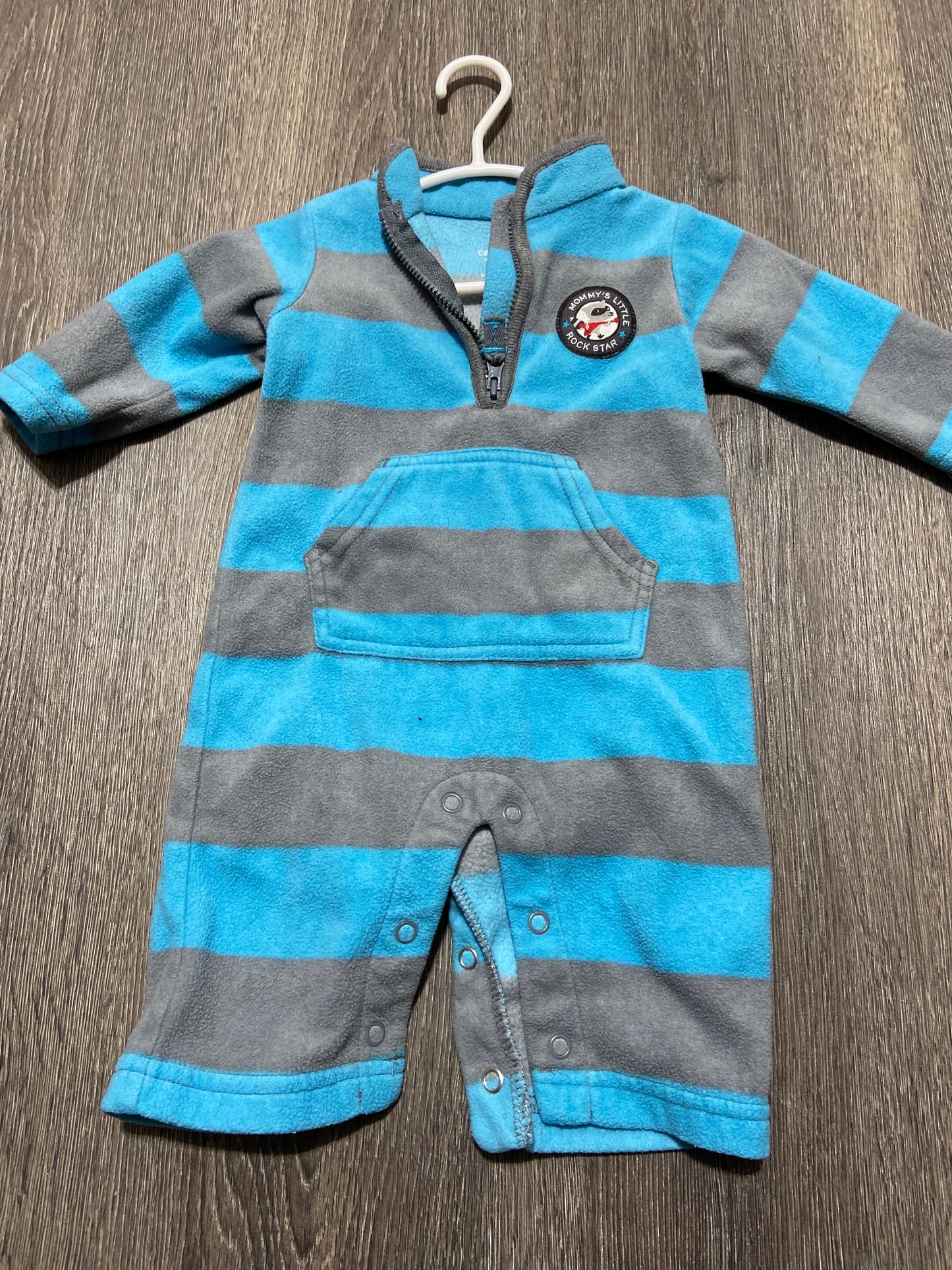 3 M "Carter's" Fleece Romper