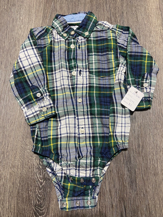 12 M "Carter's" Onesie