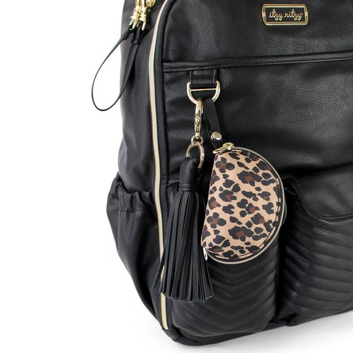 Everything Pouch for Pacifiers, Coins, & More- Leopard