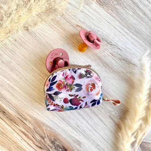 Everything Pouch for Pacifiers, Coins, & More- Floral